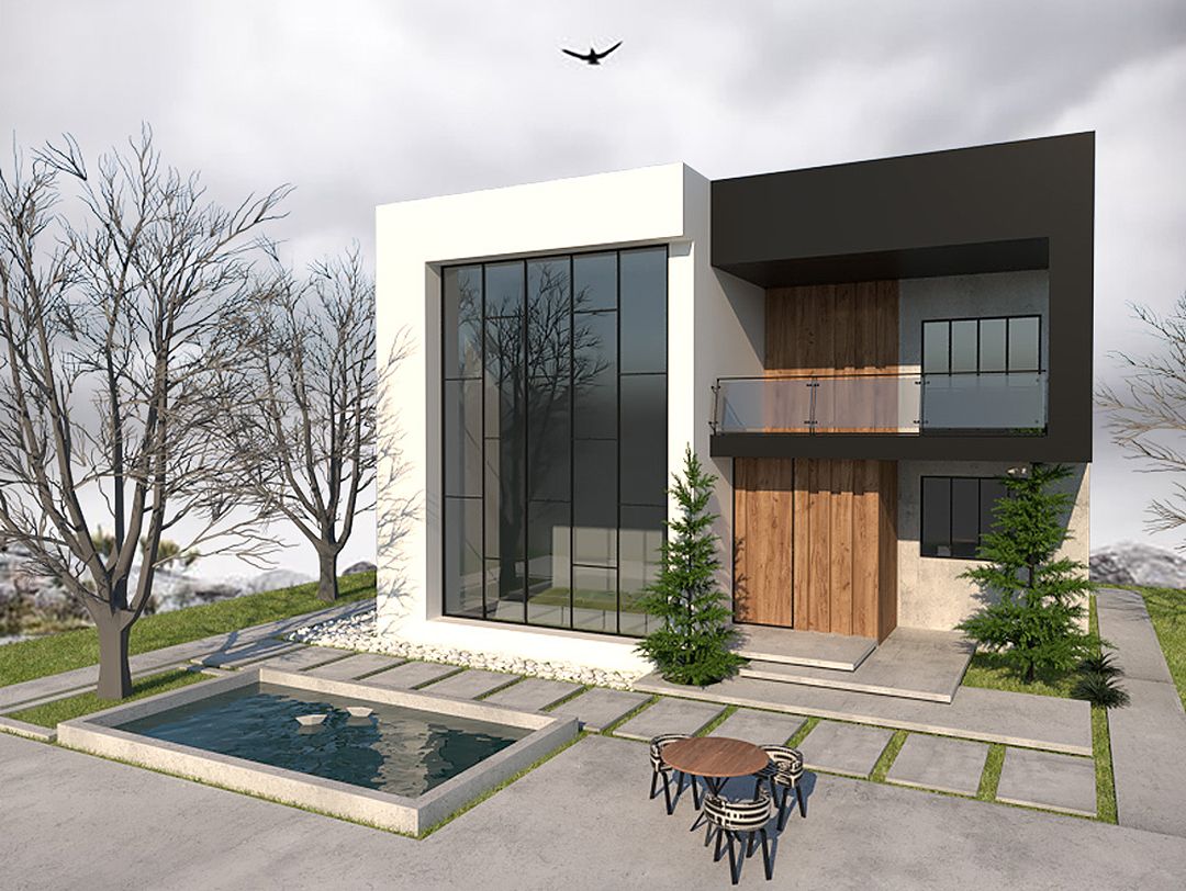 تصميم فيلا دوبلكس في مدينة بهنمیر