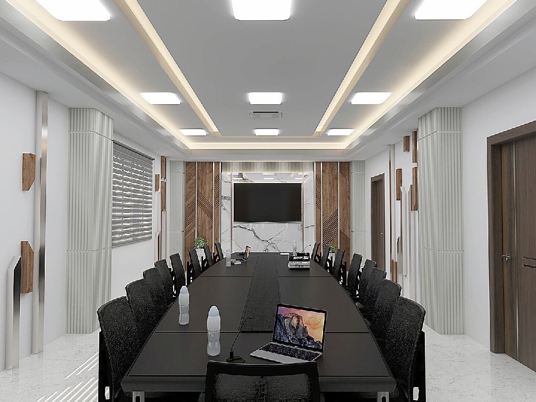 تصميم وتنفيذ قاعة الاجتماعات لمصنع داروساحل