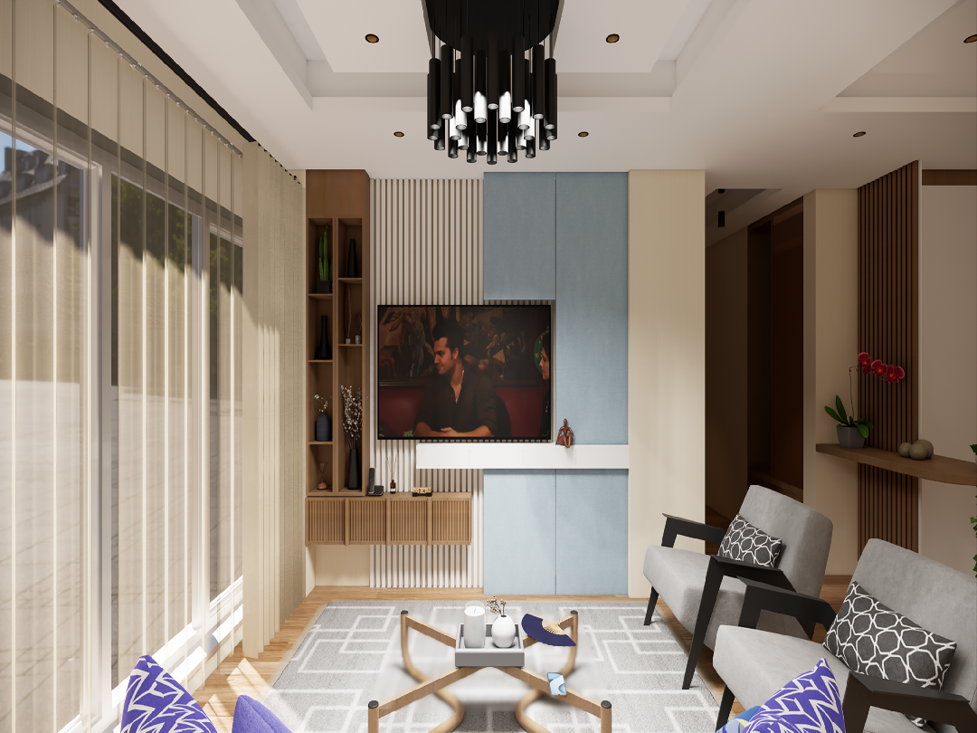 تصميم داخلي لشقة سكنية