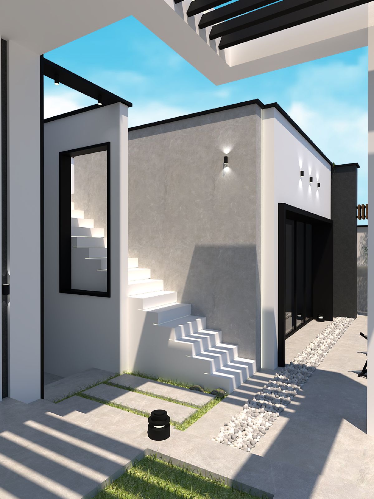 طراحی خانه ویلایی میرود